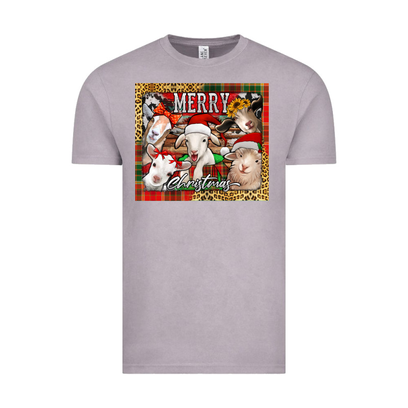 Merry Christmas Goats Tumbler Vintage Tee by Jasminsmagicworld | Teevron