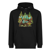Black mama bear trees Heavyweight Hoodie - BarkalooDesign