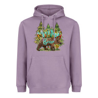 Lavender mama bear trees Heavyweight Hoodie - BarkalooDesign