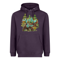 Plum mama bear trees Heavyweight Hoodie - BarkalooDesign