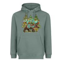 Sage mama bear trees Heavyweight Hoodie - BarkalooDesign
