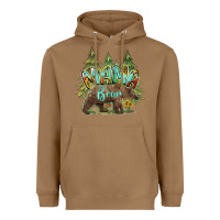 Toasted Coconut mama bear trees Heavyweight Hoodie - BarkalooDesign