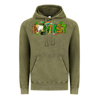 Vintage Olive St. Patrick's Day Dentist Vintage Hoodie - CowGirlArtShop