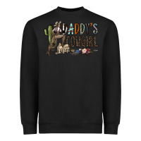Black daddy's girl Heavyweight Sweatshirt - SublimationCraftShop