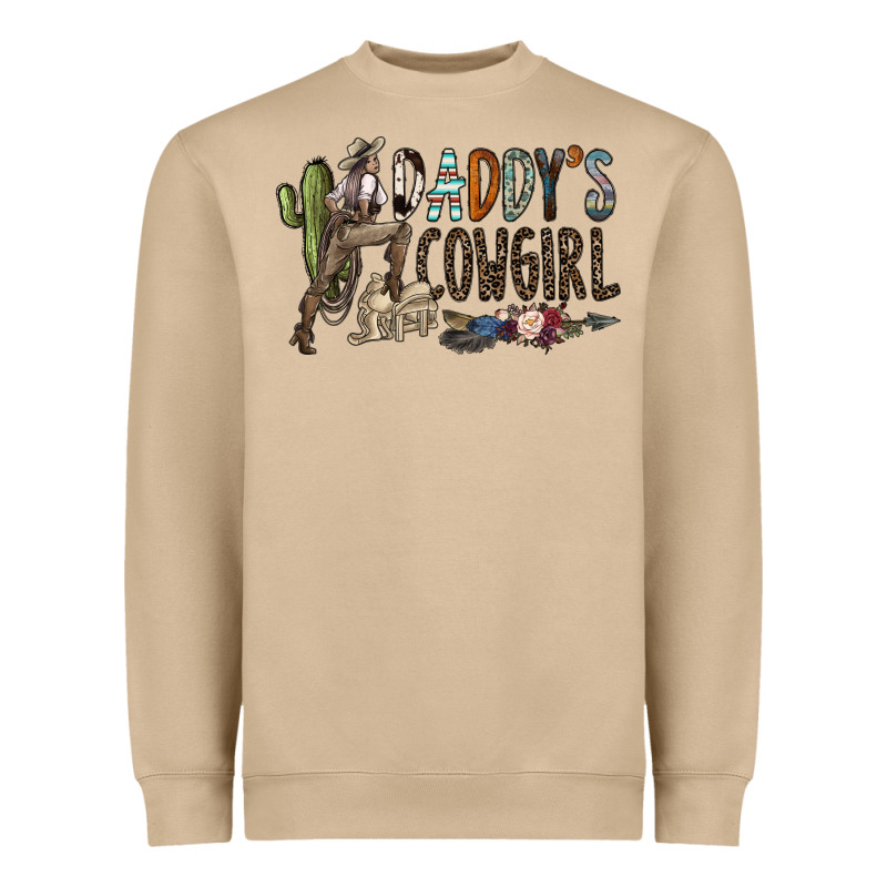 Daddy's Girl Heavyweight Sweatshirt by SublimationCraftShop | Teevron