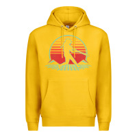 Lemon Softball Retro Vintage 80s Style Player Gift Premium Hoodie - longCreatives
