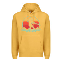 Mustard Softball Retro Vintage 80s Style Player Gift Premium Hoodie - longCreatives