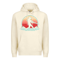 Sandshell Softball Retro Vintage 80s Style Player Gift Premium Hoodie - longCreatives