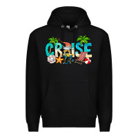 Black Cruise Life Premium Hoodie - CowhideDigitalArt