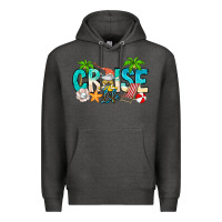 Charcoal Heather Cruise Life Premium Hoodie - CowhideDigitalArt