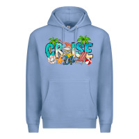 Colony Blue Cruise Life Premium Hoodie - CowhideDigitalArt