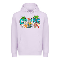 Lilac Cruise Life Premium Hoodie - CowhideDigitalArt