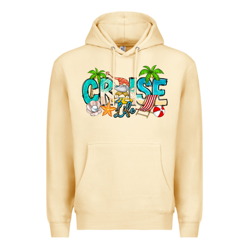 Cruise Life Premium Hoodie by CowhideDigitalArt | Teevron