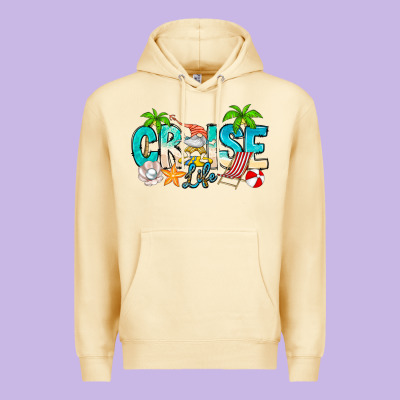 Cruise Life Premium Hoodie Designed By Cowhidedigitalart