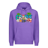 Purple Cruise Life Premium Hoodie - CowhideDigitalArt