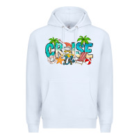 White Cruise Life Premium Hoodie - CowhideDigitalArt