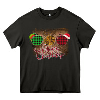 Asphalt Merry Christmas Apples Heavy Core Tee - Bettercallsaul
