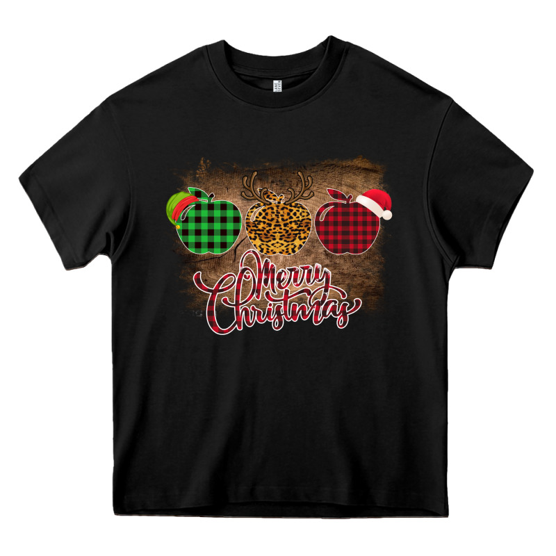 Merry Christmas Apples Heavy Core Tee by Bettercallsaul | Teevron