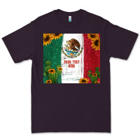 Plum preview cactus sunflower mexican flag Premium Tee - Jasminsmagicworld