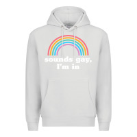 Dove Grey Sounds Gay, I'm In Premium Hoodie - longCreatives
