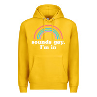 Lemon Sounds Gay, I'm In Premium Hoodie - longCreatives