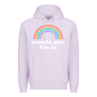 Lilac Sounds Gay, I'm In Premium Hoodie - longCreatives