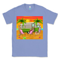 Colony Blue summer caravan Classic Tee - TumblerDesignByShophia