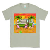 Matcha summer caravan Classic Tee - TumblerDesignByShophia