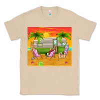 Mushroom summer caravan Classic Tee - TumblerDesignByShophia