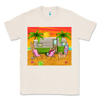 Natural summer caravan Classic Tee - TumblerDesignByShophia