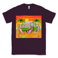 Plum summer caravan Classic Tee - TumblerDesignByShophia