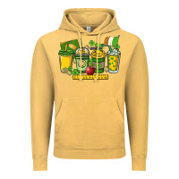 Vintage Mustard St. Patrick's Day Teacher coffee cups Vintage Hoodie - HowdyJamesFarm