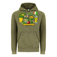 Vintage Olive St. Patrick's Day Teacher coffee cups Vintage Hoodie - HowdyJamesFarm