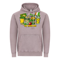 Vintage Zinc St. Patrick's Day Teacher coffee cups Vintage Hoodie - HowdyJamesFarm