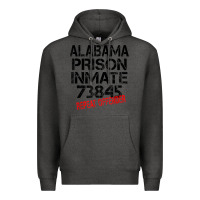 Charcoal Heather halloween alabama prisoner party costume tshirt Premium Hoodie - longCreatives