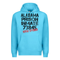 Ocean Blue halloween alabama prisoner party costume tshirt Premium Hoodie - longCreatives