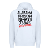 White halloween alabama prisoner party costume tshirt Premium Hoodie - longCreatives