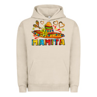 Pigment French Oak mamita and sombrero with lime flowers Urban Hoodie - AdoDesignShop