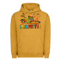 Pigment Peanut Butter mamita and sombrero with lime flowers Urban Hoodie - AdoDesignShop