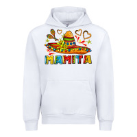 White mamita and sombrero with lime flowers Urban Hoodie - AdoDesignShop