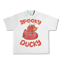 Lunar Rock spooky devil rubber duck halloween Urban Heavy Tee - longCreatives