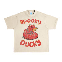 Sandshell spooky devil rubber duck halloween Urban Heavy Tee - longCreatives