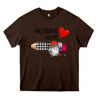 Chocolate Brown my students stole my heart Heavy Core Tee - Bettercallsaul