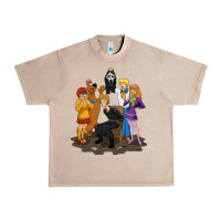French Oak surprise!  scooby dog with friends funny halloween Urban Heavy Tee - longCreatives