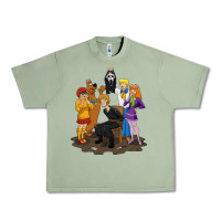 Oil Green surprise!  scooby dog with friends funny halloween Urban Heavy Tee - longCreatives