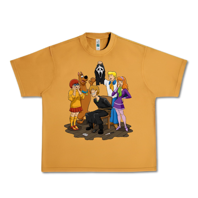 Surprise!  Scooby Dog With Friends Funny Halloween Urban Heavy Tee by longCreatives | Teevron