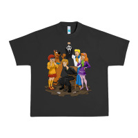 Pigment Black surprise!  scooby dog with friends funny halloween Urban Heavy Tee - longCreatives