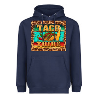 Navy taco tribe Heavyweight Hoodie - BarkalooDesign