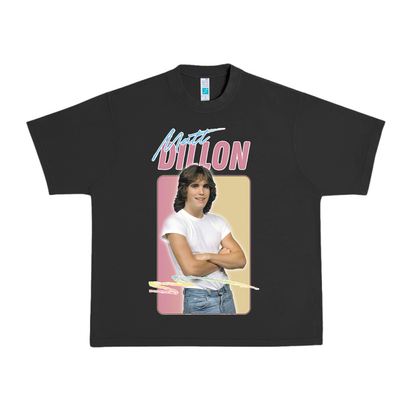 Matt Dillon - Retro Aesthetic Design Urban Heavy Tee by longCreatives | Teevron