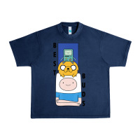 Cn Adventure Time Finn Jake Bmo Best Buds Urban Heavy Tee | Teevron